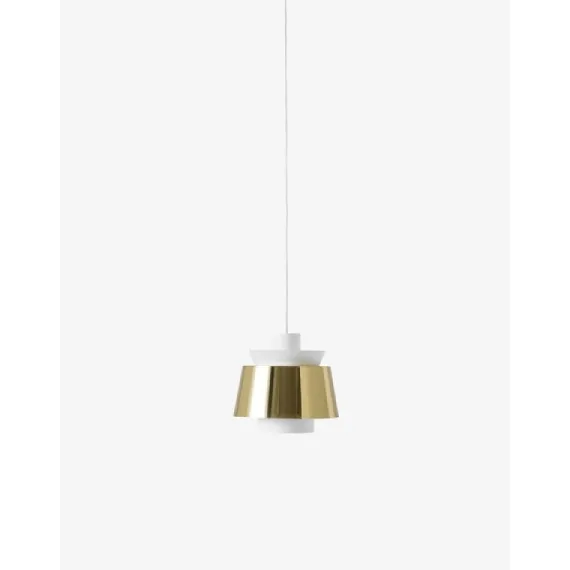 UTZON JU1 - PENDEL - MESSING/HVID