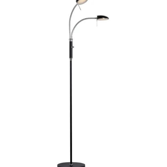 VEGAS GULVLAMPE 2 ARM SORT
