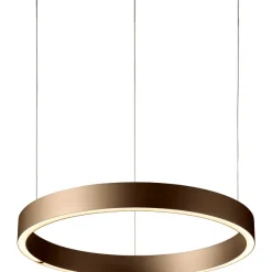 VELORA LARGE Ø60 LED CARAMEL BROWN PENDEL