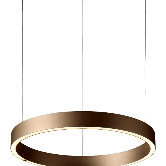 VELORA LARGE Ø60 LED CARAMEL BROWN PENDEL