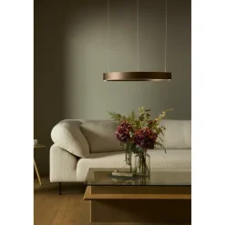 VELORA LARGE Ø60 LED CARAMEL BROWN PENDEL