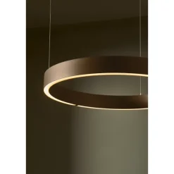 VELORA LARGE Ø60 LED CARAMEL BROWN PENDEL