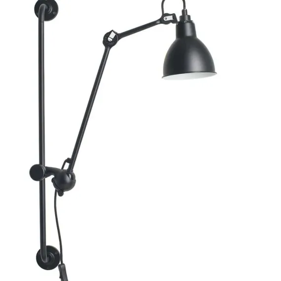 210 Væglampe Sort - Klassisk designlampe fra Lampe Gras