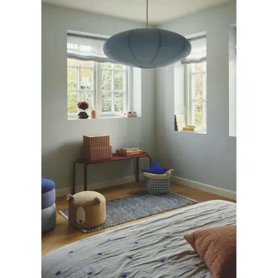 VILLO RISPAPIR Ø60 SKÆRM BLÅ U/OPHÆNG - Nordlux
