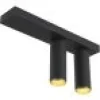 X-BEAM DOBBELTSPOT SORT/GULD