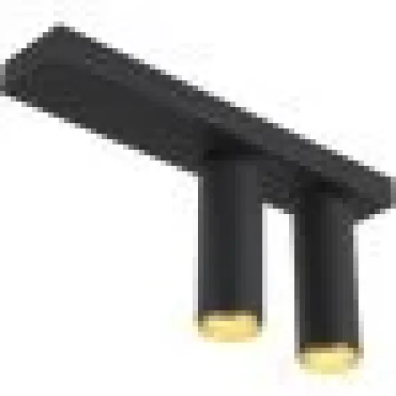 X-BEAM DOBBELTSPOT SORT/GULD