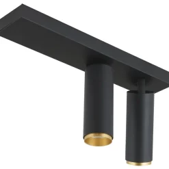 X-BEAM DOBBELTSPOT SORT/GULD